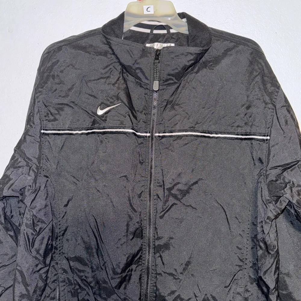 90’s Vintage Nike Team Sports White Tag Heavy Nylon Jacket
